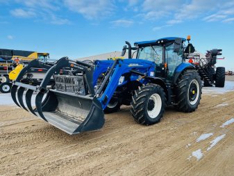2022 NEW HOLLAND T6.160DCT 855LA LOADER, 456 Eng Hrs - Image 3