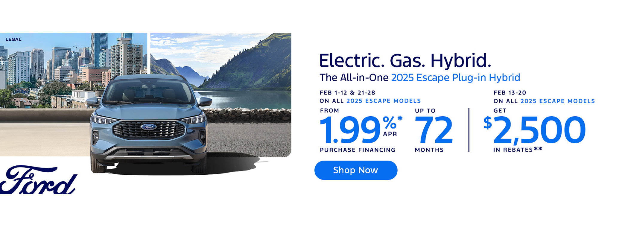 2025  Escape – All-In-One 2025 Escape Plug-in Hybrid