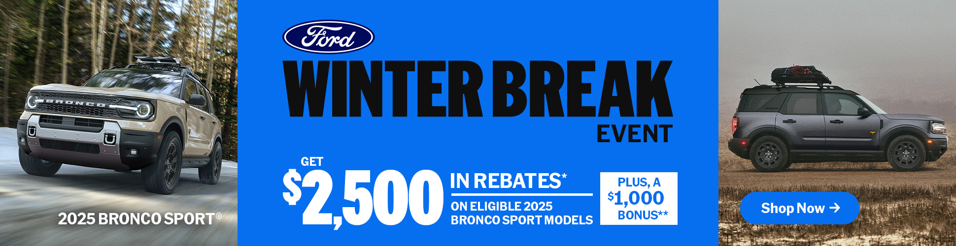 Winter Break Event Bronco