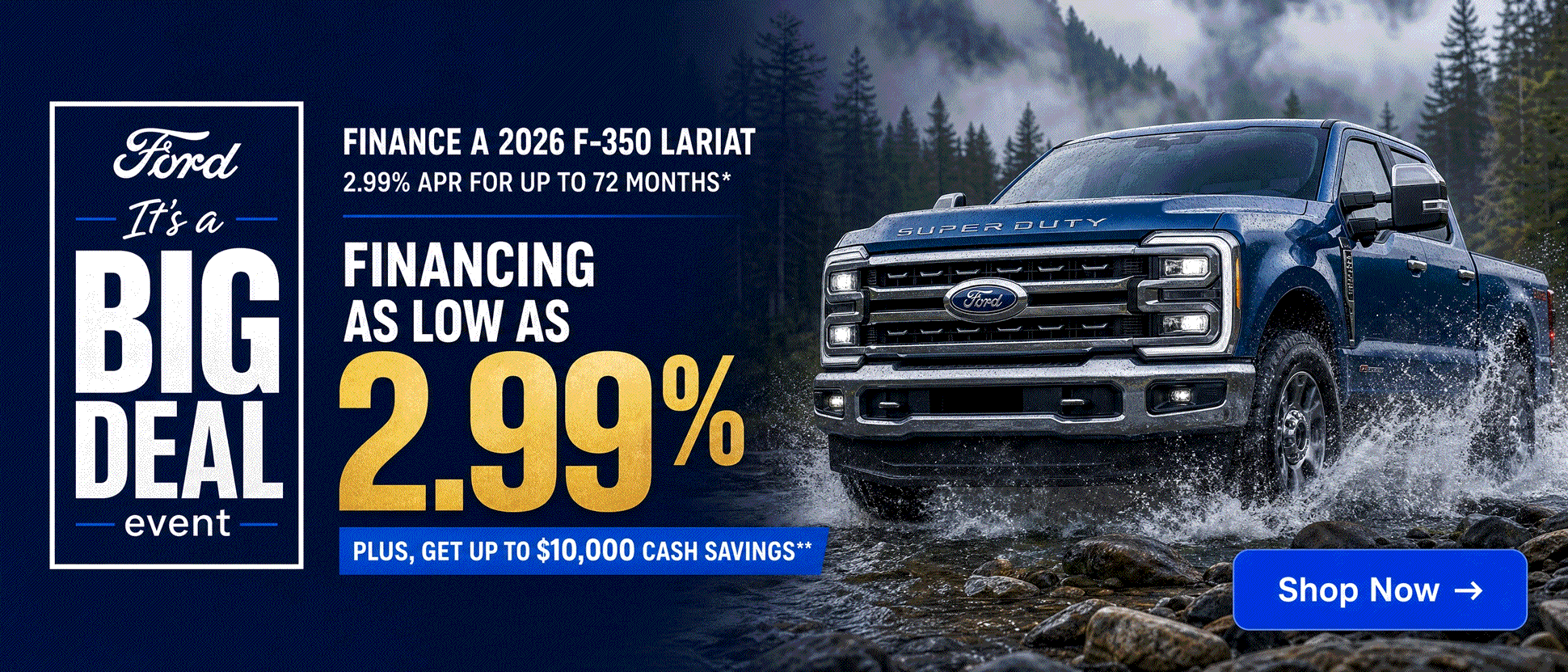 2026 Ford F-350 Lariat BIG DEAL Promo