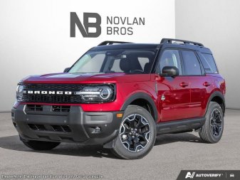 2025 Ford Bronco Sport Outer Banks  - Leather Seats - Image 0